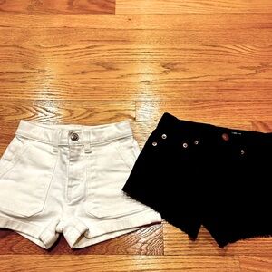 Jean shorts size 5T set